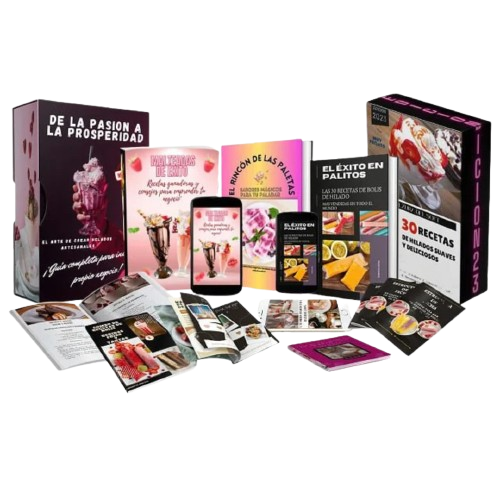 Pack Completo 5x1 Helados y Postres